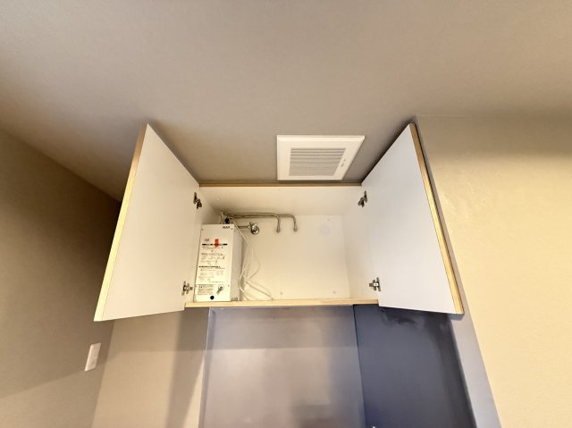 香里園ガレージハウスの収納|大きなスペースがあり、収納には困りません