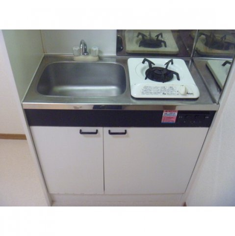 スカイプラザのキッチン|写真は別部屋です