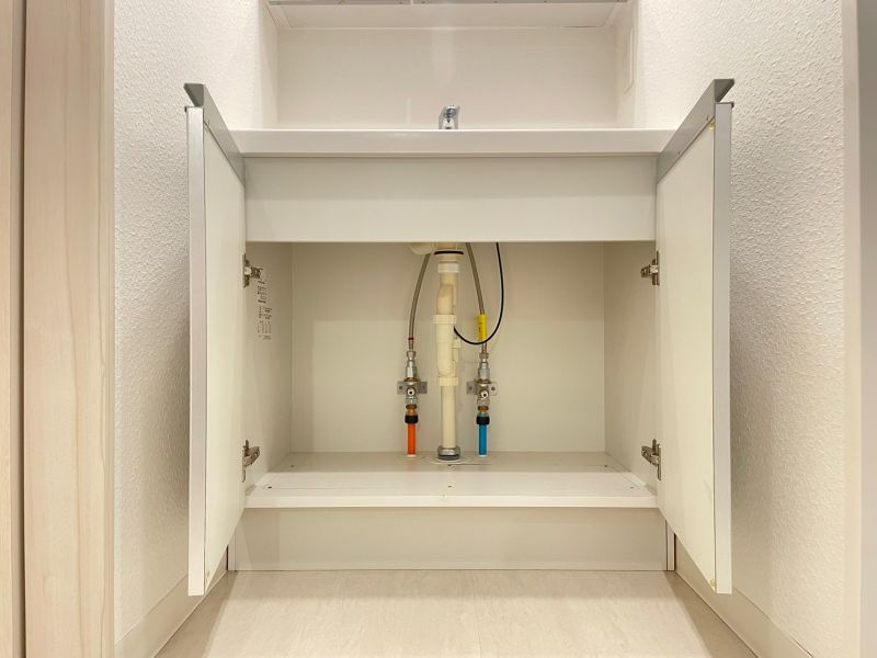 DIPS十条仲原EASTの独立洗面台