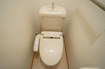 【トイレ】 | グレイスフルレジデンスＢ | ゆったりとした空間のトイレです