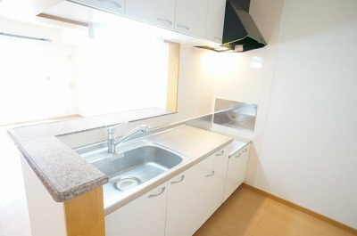 【キッチン】 | グレイスフルレジデンスＢ | 使いやすいキッチンです