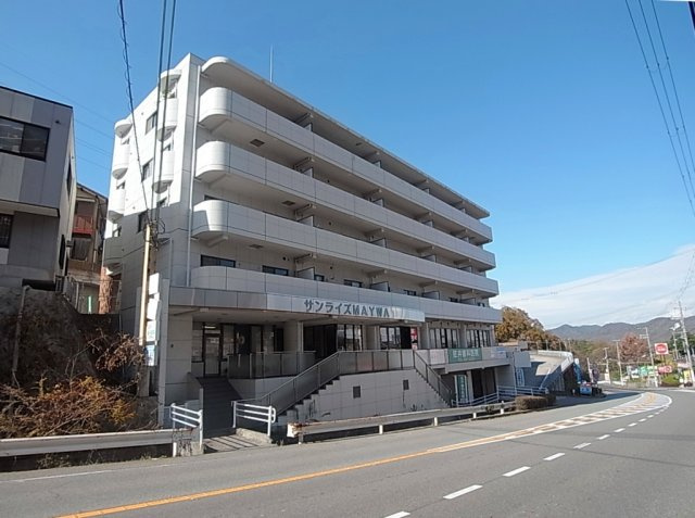 サンライズ明和の外観|オートロック完備の綺麗な外観