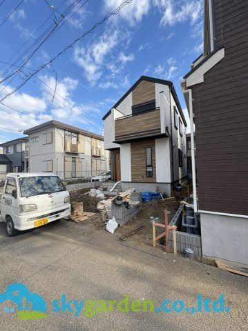 藤沢市鵠沼海岸7丁目　新築戸建　全3棟1号棟の外観