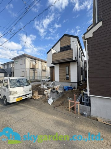 藤沢市鵠沼海岸7丁目　新築戸建　全3棟1号棟の外観