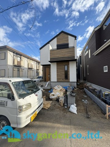 藤沢市鵠沼海岸7丁目　新築戸建　全3棟1号棟の外観