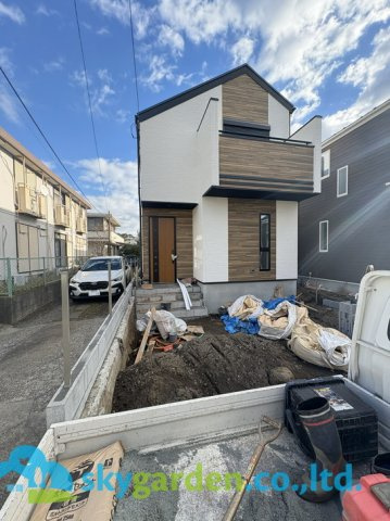 藤沢市鵠沼海岸7丁目　新築戸建　全3棟1号棟の外観