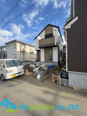 藤沢市鵠沼海岸7丁目　新築戸建　全3棟1号棟の外観