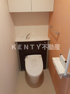 【トイレ】 | ラ・プルメリア | ゆったりとした空間のトイレです