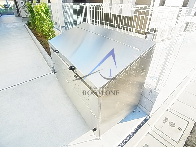 プレミアハイツ六町のその他共用部分|敷地内ごみ置き場です。