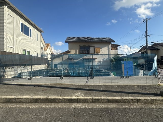 神戸市西区伊川谷町有瀬新築戸建の前面道路含む現地写真|2025年10月16日撮影