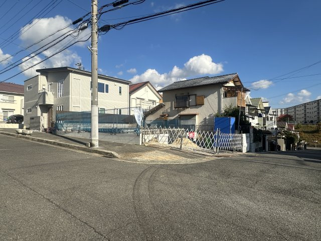 神戸市西区伊川谷町有瀬新築戸建の前面道路含む現地写真|2025年10月16日撮影
