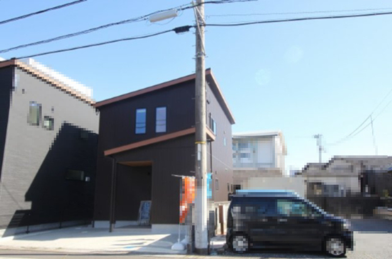 香美市土佐山田町旭町　中古戸建　【未入居物件】　モデルハウスの外観