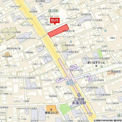 【地図】 | エレミ本蓮沼