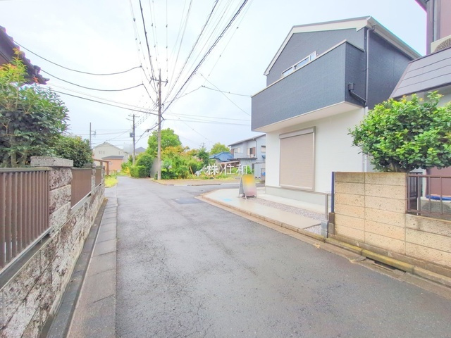 【新築分譲住宅】川越市寺尾１期の前面道路含む現地写真