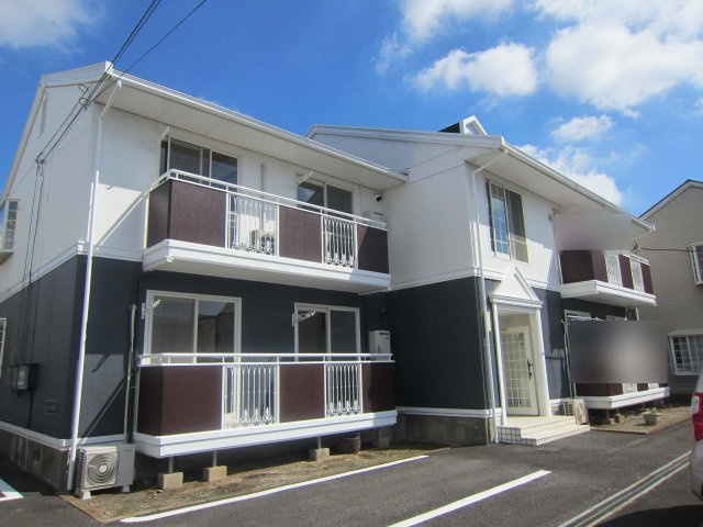 トゥインクル吉田C棟の外観|バルコニー南に面しています