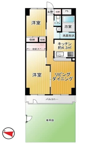 【間取り】の画像