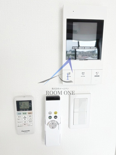 AZEST柴又のセキュリティ|モニター付きインターホンです。