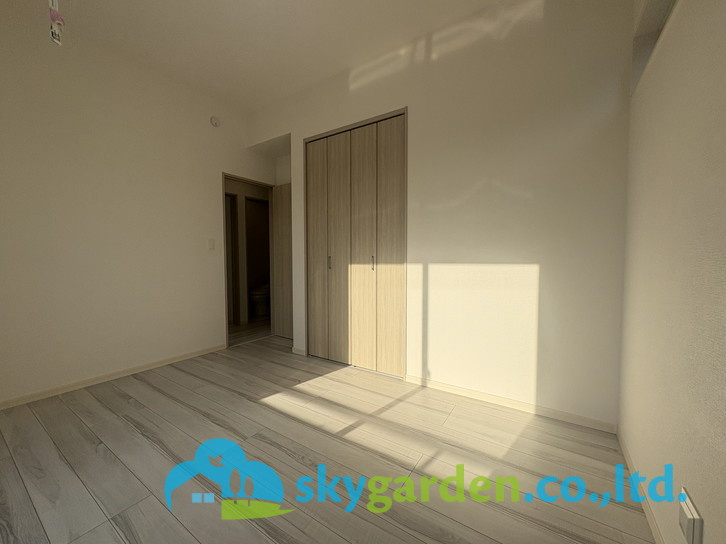 藤沢市鵠沼海岸7丁目　新築戸建　全3棟2号棟の寝室|使い勝手のいい寝室です