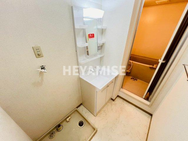 コンフォートたらみA棟の洗面所