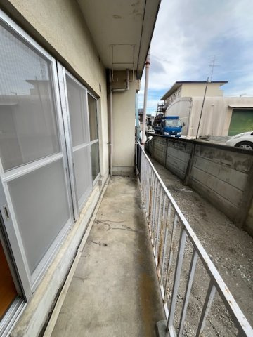 扶桑105のバルコニー