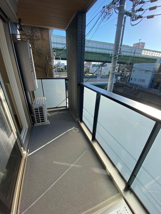 ル・コフレ深江橋のバルコニー|同マンション別部屋：参考写真