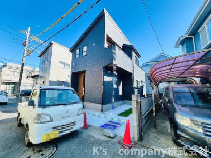 藤沢市辻堂東海岸2丁目　新築戸建　2号棟の外観|2025.11.14撮影◇