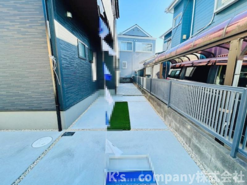 藤沢市辻堂東海岸2丁目　新築戸建　2号棟の駐車場|駐車スペース◇