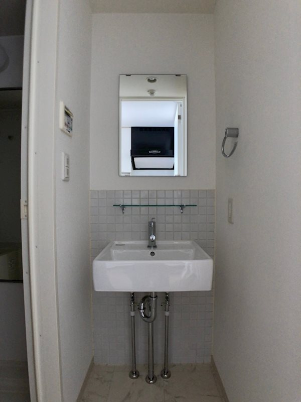 ルクレ新町レジデンスの洗面所