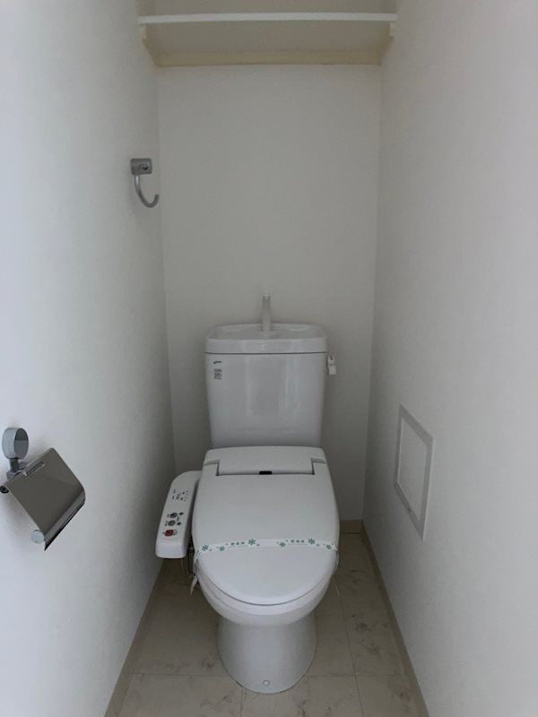 ルクレ新町レジデンスのトイレ