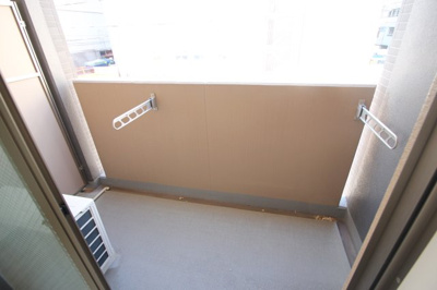 【バルコニー】 | La CASA天王寺 | 洗濯物もしっかり干せます☆