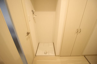 【設備】 | La CASA天王寺 | 室内に洗濯機置けます☆