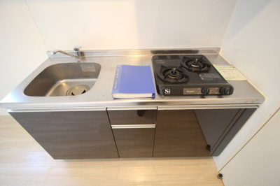 【キッチン】 | La CASA天王寺 | ２口のガスのSi1センサーコンロです☆