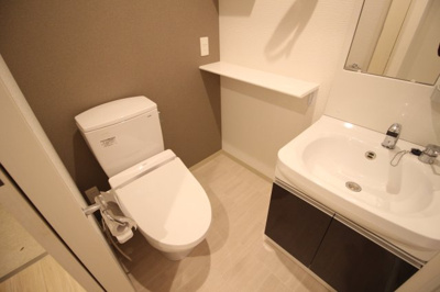 【トイレ】 | La CASA天王寺 | 温水洗浄便座付きトイレ