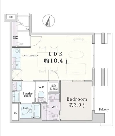 【間取り】 | ★仲介手数料無料★九段アビタシオン（12月下旬リノベーション完成予定）