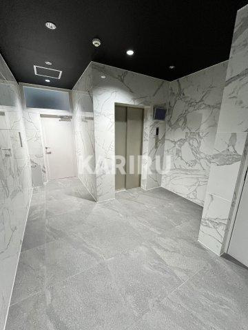 セレーノ南森町のロビー|落ち着いたロビーです