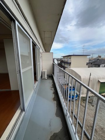 扶桑105のバルコニー