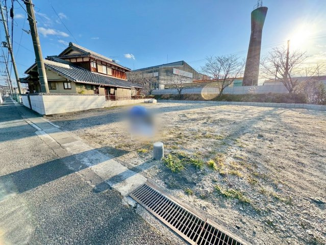 野洲市三上1号地　建築条件無し売土地の外観