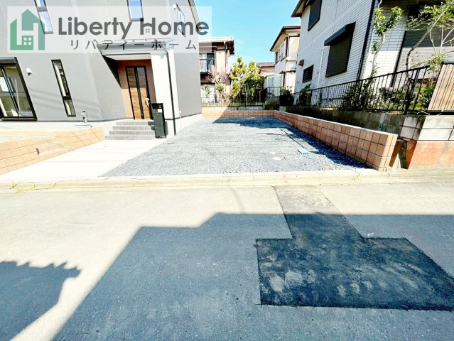 第2つくば市城山　新築戸建の駐車場