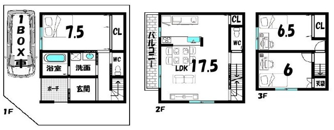 【間取り】 | K41317-2号地翔鸞