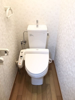 【トイレ】 | コーポ・ルナⅡ | 落ち着いたトイレです