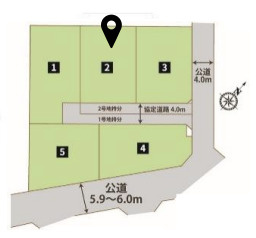 【区画図】 | 鴻巣市天神5丁目　新築戸建　全5棟　1号棟