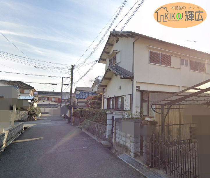 加古川市新神野2丁目　（上物付）土地の前面道路含む現地写真