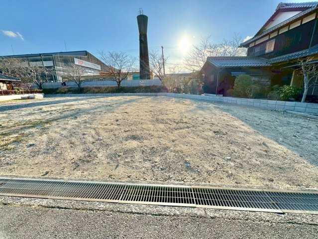 野洲市三上2号地　建築条件無し売土地の外観