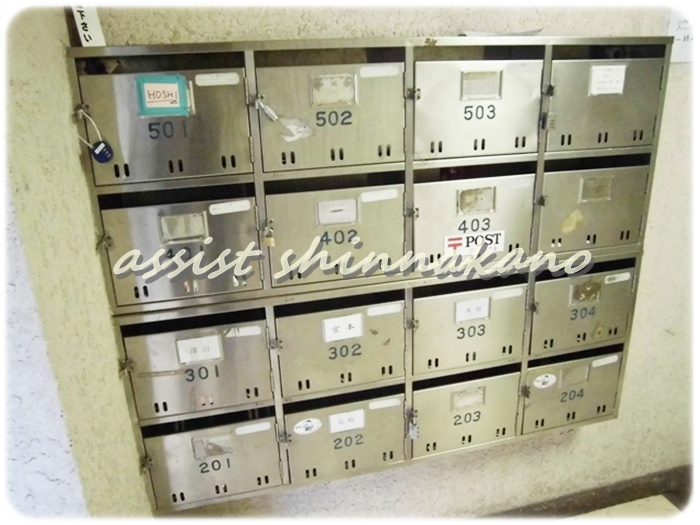 弥生町ビレッジのロビー