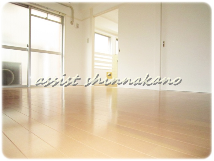 弥生町ビレッジの寝室