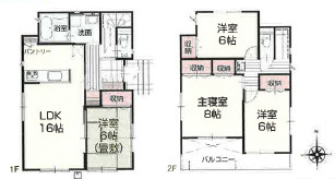 秦野市入船町　新築戸建　全3区画1号棟