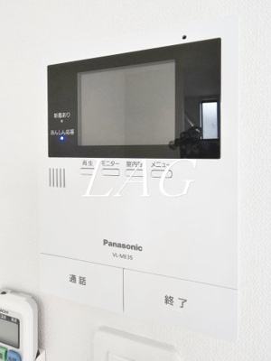 【セキュリティ】 | ＣＢ原市ベラヴィータ | モニター付きインターフォンです。（同仕様です。）