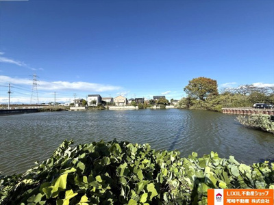 【周辺】 | 久喜市八甫売地（ABC区画） | 宝泉寺池の眺望