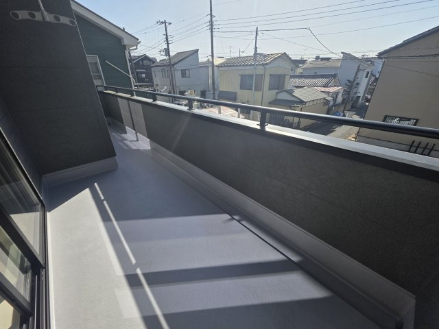 【バルコニー】 | リーブルガーデン．S　熊谷伊勢町第５　 | 現地バルコニー（2026年01月27日）撮影