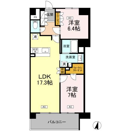【間取り】 | ロイヤルパークス仙台青葉通